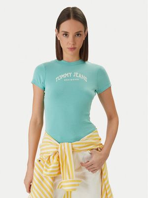 Bluzka damska młodzieżowa na wiosnę Tommy Jeans ze sklepu: MODIVO w kategorii: Bluzki damskie - zdjęcie WP-EBWP-BKLVO-LN0_0000305758910