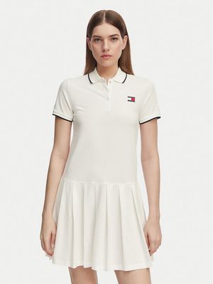 Sukienka trapezowa Tommy Jeans ze sklepu: MODIVO w kategorii: Sukienki - zdjęcie WP-EBWP-BKLVO-LN0_0000305759283