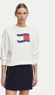 Bluza damska w stylu młodzieżowym Tommy Jeans ze sklepu: MODIVO w kategorii: Bluzy damskie - zdjęcie WP-EBWP-BKLVO-LN0_0000305760043