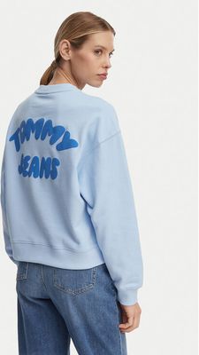 Bluza damska w stylu młodzieżowym Tommy Jeans ze sklepu: MODIVO w kategorii: Bluzy damskie - zdjęcie WP-EBWP-BKLVO-LN0_0000305760067