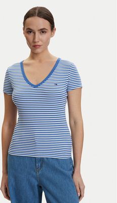 Bluzka damska na wiosnę Tommy Jeans ze sklepu: MODIVO w kategorii: Bluzki damskie - zdjęcie WP-EBWP-BKLVO-LN0_0000305760098