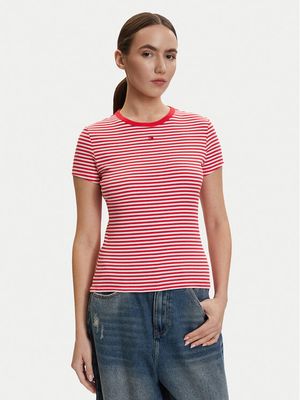 Bluzka damska na wiosnę Tommy Jeans ze sklepu: MODIVO w kategorii: Bluzki damskie - zdjęcie WP-EBWP-BKLVO-LN0_0000305760128