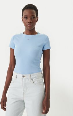 Bluzka damska casual Tommy Jeans ze sklepu: MODIVO w kategorii: Bluzki damskie - zdjęcie WP-EBWP-BKLVO-LN0_0000305760135
