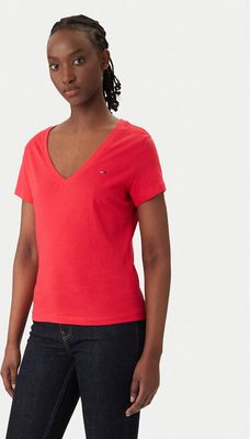 Bluzka damska casualowa Tommy Jeans ze sklepu: MODIVO w kategorii: Bluzki damskie - zdjęcie WP-EBWP-BKLVO-LN0_0000305760166