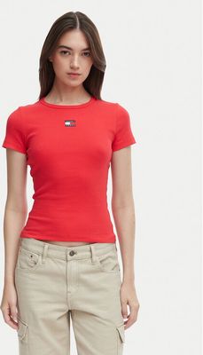 Tommy Jeans - Bluzka damska casual ze sklepu: MODIVO w kategorii: Bluzki damskie - zdjęcie WP-EBWP-BKLVO-LN0_0000305760180