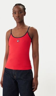 Bluzka damska Tommy Jeans ze sklepu: MODIVO w kategorii: Bluzki damskie - zdjęcie WP-EBWP-BKLVO-LN0_0000305760258