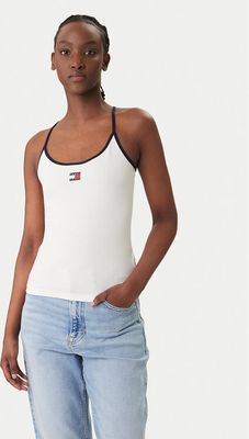 Bluzka damska Tommy Jeans ze sklepu: MODIVO w kategorii: Bluzki damskie - zdjęcie WP-EBWP-BKLVO-LN0_0000305760265