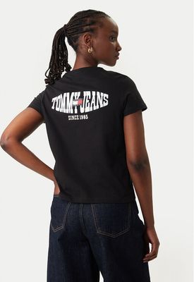 Tommy Jeans - Bluzka damska na wiosnę młodzieżowa ze sklepu: MODIVO w kategorii: Bluzki damskie - zdjęcie WP-EBWP-BKLVO-LN0_0000305760319