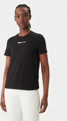 Bluzka damska na wiosnę Tommy Jeans ze sklepu: MODIVO w kategorii: Bluzki damskie - zdjęcie WP-EBWP-BKLVO-LN0_0000305760364