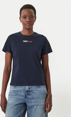 Bluzka damska Tommy Jeans ze sklepu: MODIVO w kategorii: Bluzki damskie - zdjęcie WP-EBWP-BKLVO-LN0_0000305760432