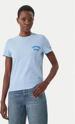 Tommy Jeans - Bluzka damska casual ze sklepu: MODIVO w kategorii: Bluzki damskie - zdjęcie WP-EBWP-BKLVO-LN0_0000305760494