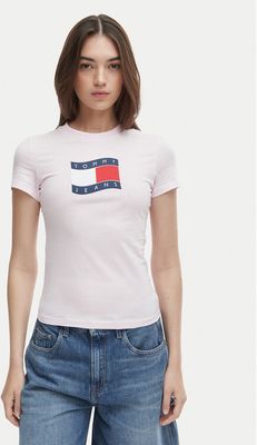 Bluzka damska młodzieżowa Tommy Jeans ze sklepu: MODIVO w kategorii: Bluzki damskie - zdjęcie WP-EBWP-BKLVO-LN0_0000305760517