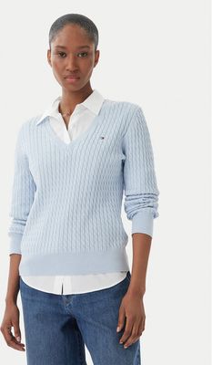 Sweter damski na zimę Tommy Hilfiger ze sklepu: MODIVO w kategorii: Swetry damskie - zdjęcie WP-EBWP-BKLVO-LN0_0000305761019