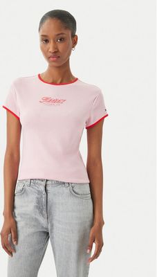 Bluzka damska na wiosnę Tommy Hilfiger ze sklepu: MODIVO w kategorii: Bluzki damskie - zdjęcie WP-EBWP-BKLVO-LN0_0000305761255