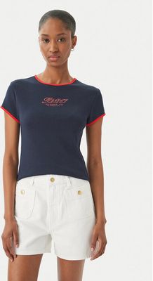 Bluzka damska na wiosnę Tommy Hilfiger ze sklepu: MODIVO w kategorii: Bluzki damskie - zdjęcie WP-EBWP-BKLVO-LN0_0000305761262