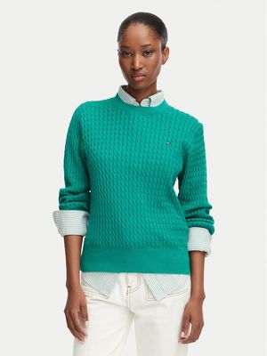 Sweter damski Tommy Hilfiger ze sklepu: MODIVO w kategorii: Swetry damskie - zdjęcie WP-EBWP-BKLVO-LN0_0000305761309