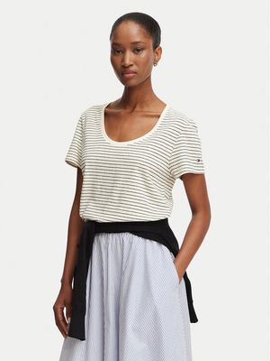 Bluzka damska Tommy Hilfiger ze sklepu: MODIVO w kategorii: Bluzki damskie - zdjęcie WP-EBWP-BKLVO-LN0_0000305761392