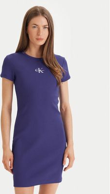 Sukienka dopasowana Calvin Klein Jeans ze sklepu: MODIVO w kategorii: Sukienki - zdjęcie WP-EBWP-BKLVO-LN0_0000305761866