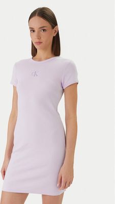 Calvin Klein Jeans - Sukienka dopasowana ze sklepu: MODIVO w kategorii: Sukienki - zdjęcie WP-EBWP-BKLVO-LN0_0000305761927