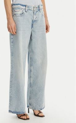 Jeansy damskie w miejskim stylu Calvin Klein Jeans ze sklepu: MODIVO w kategorii: Jeansy damskie - zdjęcie WP-EBWP-BKLVO-LN0_0000305762085