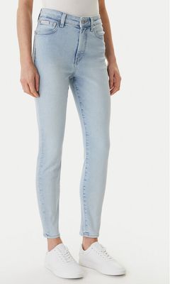 Jeansy damskie w miejskim stylu Calvin Klein Jeans ze sklepu: MODIVO w kategorii: Jeansy damskie - zdjęcie WP-EBWP-BKLVO-LN0_0000305762146