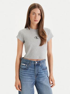 Bluzka damska na wiosnę Calvin Klein Jeans ze sklepu: MODIVO w kategorii: Bluzki damskie - zdjęcie WP-EBWP-BKLVO-LN0_0000305762610