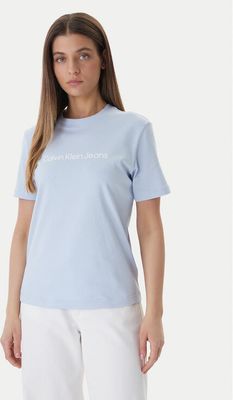 Bluzka damska w stylu młodzieżowym na wiosnę Calvin Klein Jeans ze sklepu: MODIVO w kategorii: Bluzki damskie - zdjęcie WP-EBWP-BKLVO-LN0_0000305762757