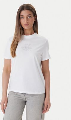 Calvin Klein Jeans - Bluzka damska ze sklepu: MODIVO w kategorii: Bluzki damskie - zdjęcie WP-EBWP-BKLVO-LN0_0000305762887