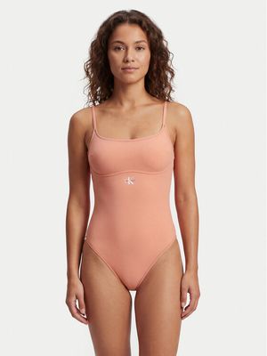 Strój kąpielowy na lato casual Calvin Klein Swimwear ze sklepu: MODIVO w kategorii: Stroje kąpielowe - zdjęcie WP-EBWP-BKLVO-LN0_0000305763495