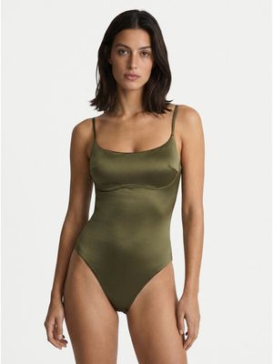 Strój kąpielowy casual Calvin Klein Swimwear ze sklepu: MODIVO w kategorii: Stroje kąpielowe - zdjęcie WP-EBWP-BKLVO-LN0_0000305763525