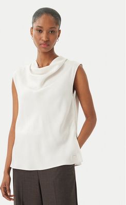 Bluzka damska na lato wiosenna Calvin Klein ze sklepu: MODIVO w kategorii: Bluzki damskie - zdjęcie WP-EBWP-BKLVO-LN0_0000305767202