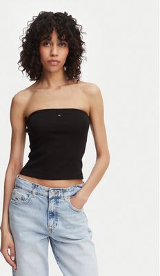 Bluzka damska casual Tommy Jeans ze sklepu: MODIVO w kategorii: Bluzki damskie - zdjęcie WP-EBWP-BKLVO-LN0_0000305767622