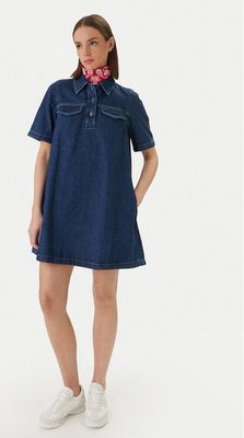 Tommy Jeans - Sukienka koszulowa ze sklepu: MODIVO w kategorii: Sukienki - zdjęcie WP-EBWP-BKLVO-LN0_0000305767752