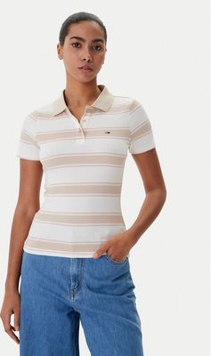 Tommy Jeans - Bluzka damska na wiosnę ze sklepu: MODIVO w kategorii: Bluzki damskie - zdjęcie WP-EBWP-BKLVO-LN0_0000305767806