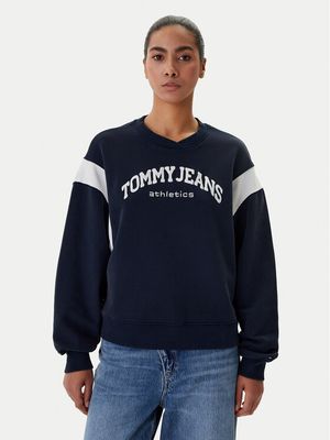 Bluza damska jesienna Tommy Jeans ze sklepu: MODIVO w kategorii: Bluzy damskie - zdjęcie WP-EBWP-BKLVO-LN0_0000305767899