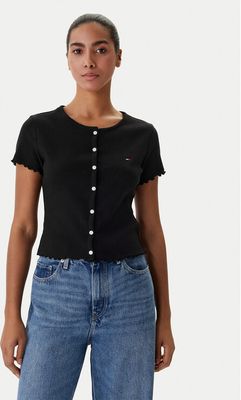 Bluzka damska na wiosnę Tommy Jeans ze sklepu: MODIVO w kategorii: Bluzki damskie - zdjęcie WP-EBWP-BKLVO-LN0_0000305767929