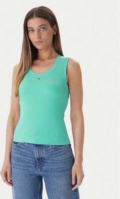 Tommy Jeans - Bluzka damska na lato ze sklepu: MODIVO w kategorii: Bluzki damskie - zdjęcie WP-EBWP-BKLVO-LN0_0000305767936