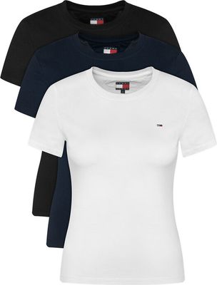 Bluzka damska na wiosnę Tommy Jeans ze sklepu: MODIVO w kategorii: Bluzki damskie - zdjęcie WP-EBWP-BKLVO-LN0_0000305767950