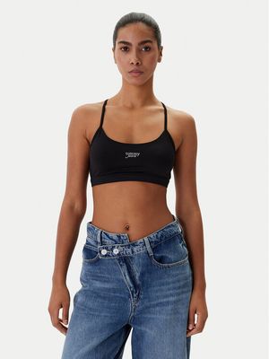 Biustonosz sportowy Tommy Jeans ze sklepu: MODIVO w kategorii: Biustonosze - zdjęcie WP-EBWP-BKLVO-LN0_0000305768056