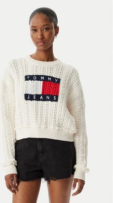 Sweter damski zimowy Tommy Jeans ze sklepu: MODIVO w kategorii: Swetry damskie - zdjęcie WP-EBWP-BKLVO-LN0_0000305768315