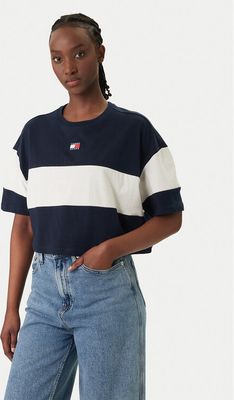 Bluzka damska casual Tommy Jeans ze sklepu: MODIVO w kategorii: Bluzki damskie - zdjęcie WP-EBWP-BKLVO-LN0_0000305768322