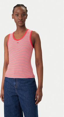 Bluzka damska casual Tommy Jeans ze sklepu: MODIVO w kategorii: Bluzki damskie - zdjęcie WP-EBWP-BKLVO-LN0_0000305768346