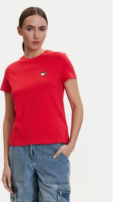 Bluzka damska Tommy Jeans ze sklepu: MODIVO w kategorii: Bluzki damskie - zdjęcie WP-EBWP-BKLVO-LN0_0000305768506