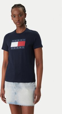 Tommy Jeans - Bluzka damska na wiosnę ze sklepu: MODIVO w kategorii: Bluzki damskie - zdjęcie WP-EBWP-BKLVO-LN0_0000305768520