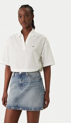 Bluzka damska casual na wiosnę Tommy Jeans ze sklepu: MODIVO w kategorii: Bluzki damskie - zdjęcie WP-EBWP-BKLVO-LN0_0000305769312