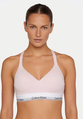 Calvin Klein Underwear - Biustonosz z napisami ze sklepu: MODIVO w kategorii: Biustonosze - zdjęcie WP-EBWP-BKLVO-LN0_0000305769459