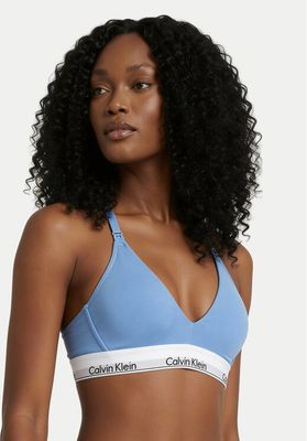 Biustonosz z napisem Calvin Klein Underwear ze sklepu: MODIVO w kategorii: Biustonosze - zdjęcie WP-EBWP-BKLVO-LN0_0000305769534