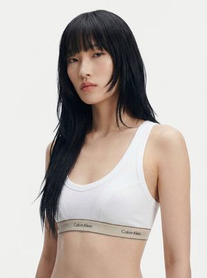 Biustonosz z napisami sportowy Calvin Klein ze sklepu: MODIVO w kategorii: Biustonosze - zdjęcie WP-EBWP-BKLVO-LN0_0000305769541