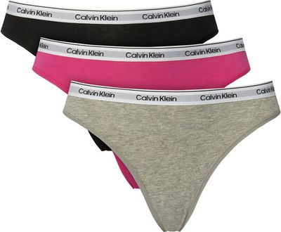Majtki damskie z napisami Calvin Klein Underwear ze sklepu: MODIVO w kategorii: Majtki damskie - zdjęcie WP-EBWP-BKLVO-LN0_0000305769831