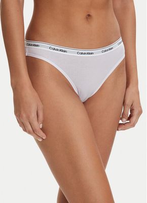 Majtki damskie z napisami w stylu klasycznym Calvin Klein Underwear ze sklepu: MODIVO w kategorii: Majtki damskie - zdjęcie WP-EBWP-BKLVO-LN0_0000305771032